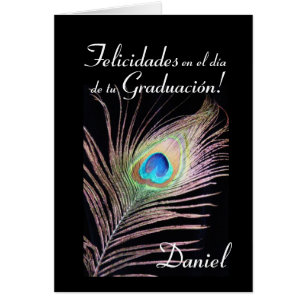 Spanjor: Graduacion de Daniel Hälsningskort