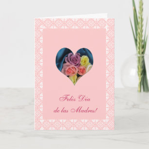 Spanjor: Mors dag/diameter de las madres Helgkort