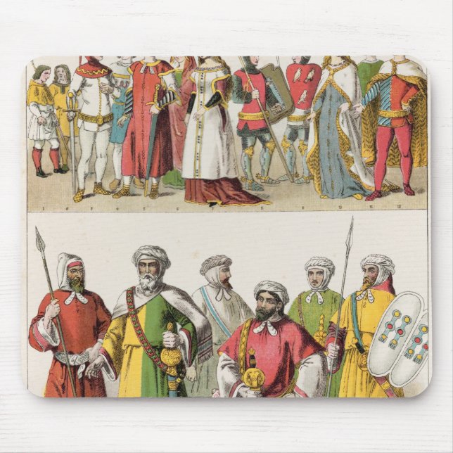 Spanjor och Moorishklänning Musmatta (Framsidan)