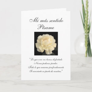 Spanjor: Pesame B&W sympatikort Kort