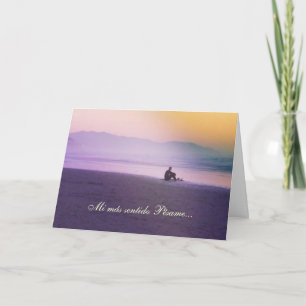 Spanjor: Sentido pésame/sympati Kort