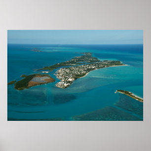 Spanjorbrunnar & Russell ö, Bahamas Poster