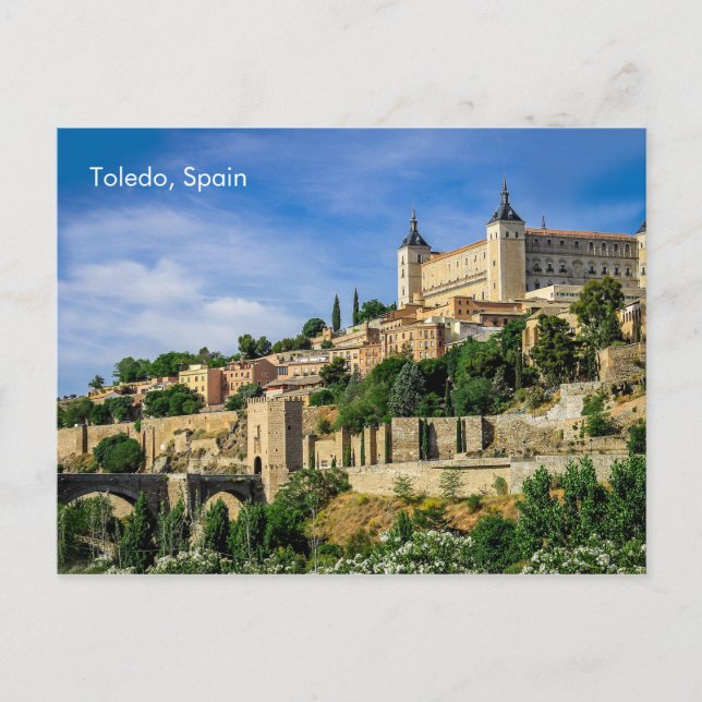 Spanjoren avbildar för vykort (Framsida)