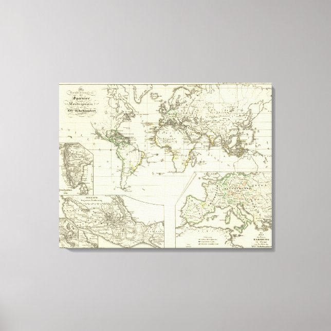 Spanjorer Canvastryck (Framsida)