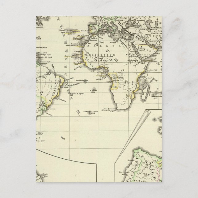 Spanjorer Vykort (Framsida)