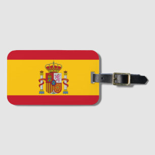 Spanjorflagga Bagagebricka