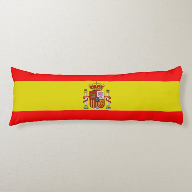 Spanjorflagga Kroppskudde (Framsidan)