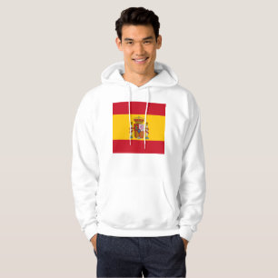Spanjorflagga Sweatshirt Med Luva