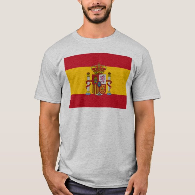 Spanjorflagga T-shirt (Framsida)