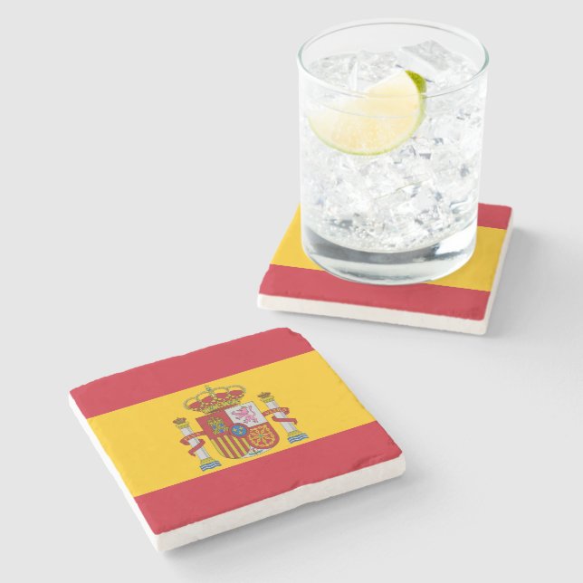 Spanjorflagga Underlägg Sten (Sidan)