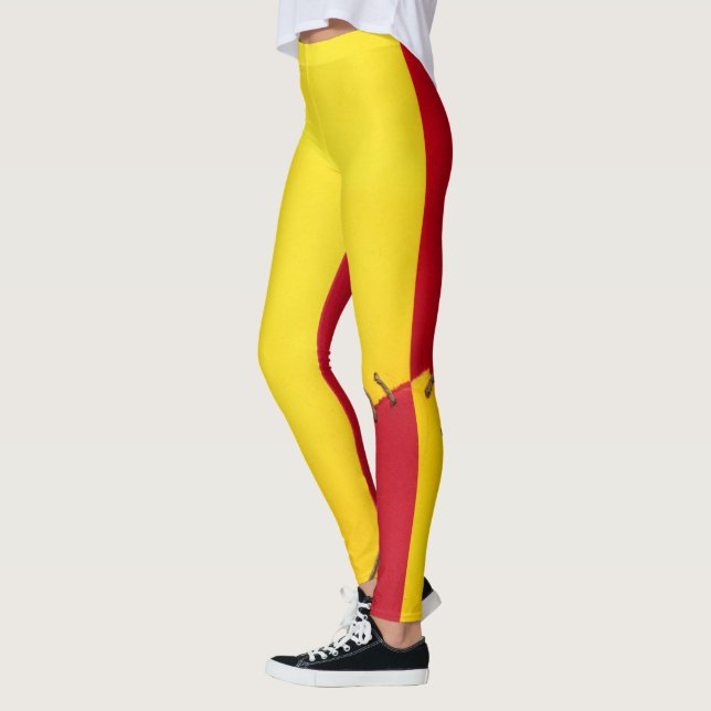 Spanjorflaggadesign Leggings (Vänster)