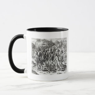 Spanjorhälerigåvor från indier mugg
