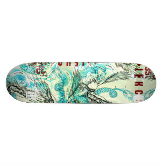 Spanjortatueringbråk Skateboard Bräda 20 Cm