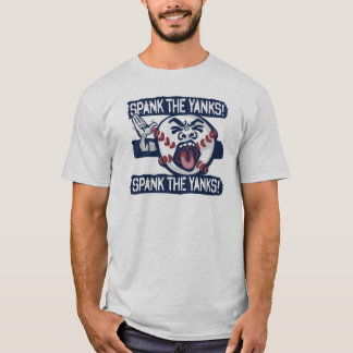 Spank den skandalösa baseballet för Yanks T Shirt