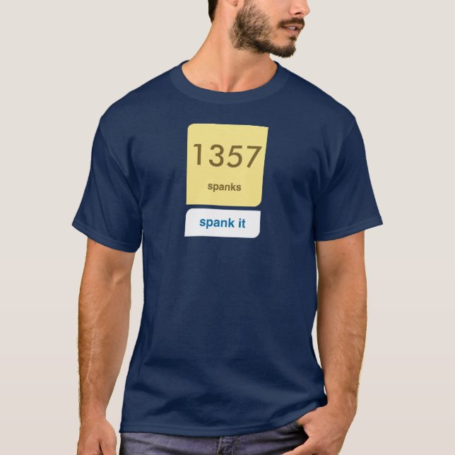 Spank det t-shirt (Framsida)