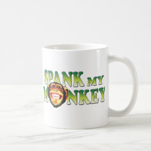 Spank min apa kaffemugg