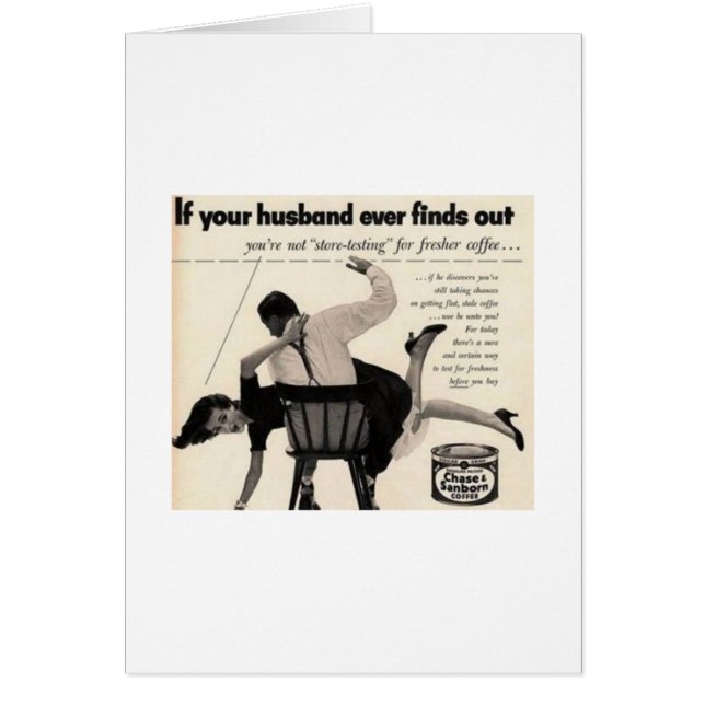 "Spanking" kort (Framsidan)