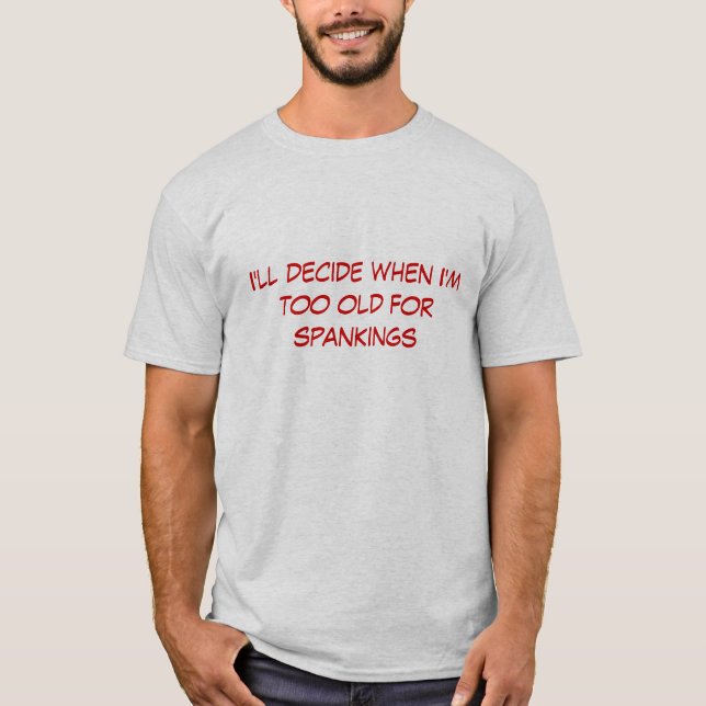 Spankings T-shirt (Framsida)