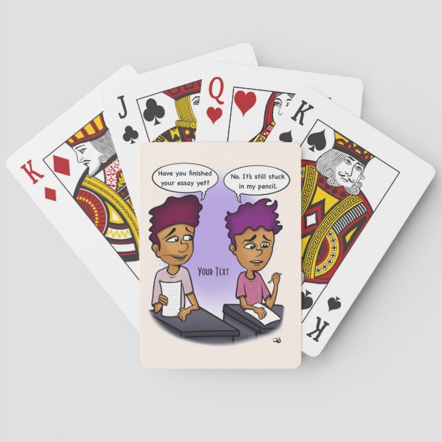 Spänn i penna casinokort (Baksidan)