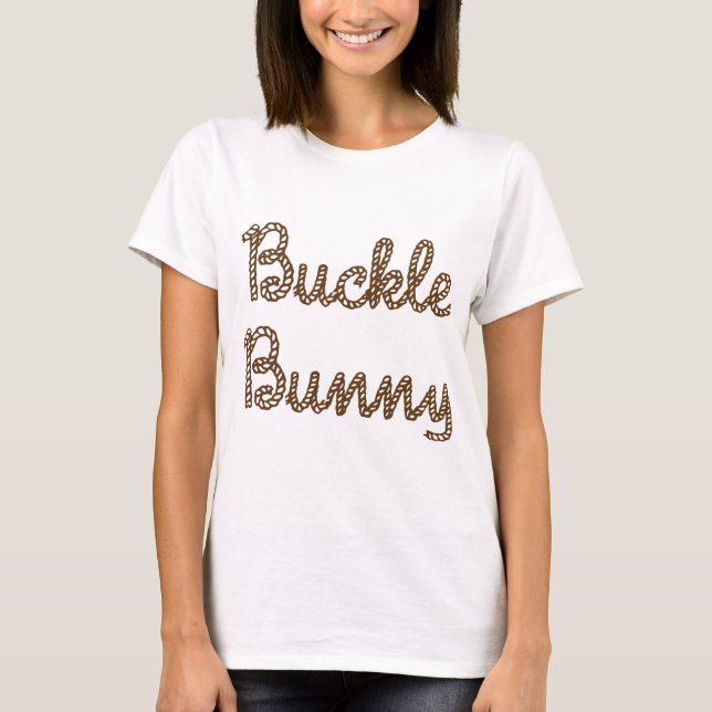 Spänna fast kaninen tee shirt (Framsida)
