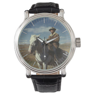 Spänna ryttaren armbandsur