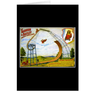 spännande dopp för auto bolide av död hälsningskort