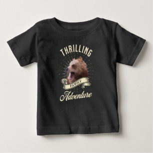 Spännande Familjeäventyr Björn Vildmark T Shirt