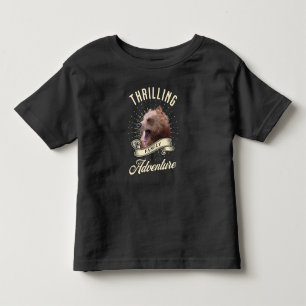 Spännande Familjeäventyr Björn Vildmark T Shirt