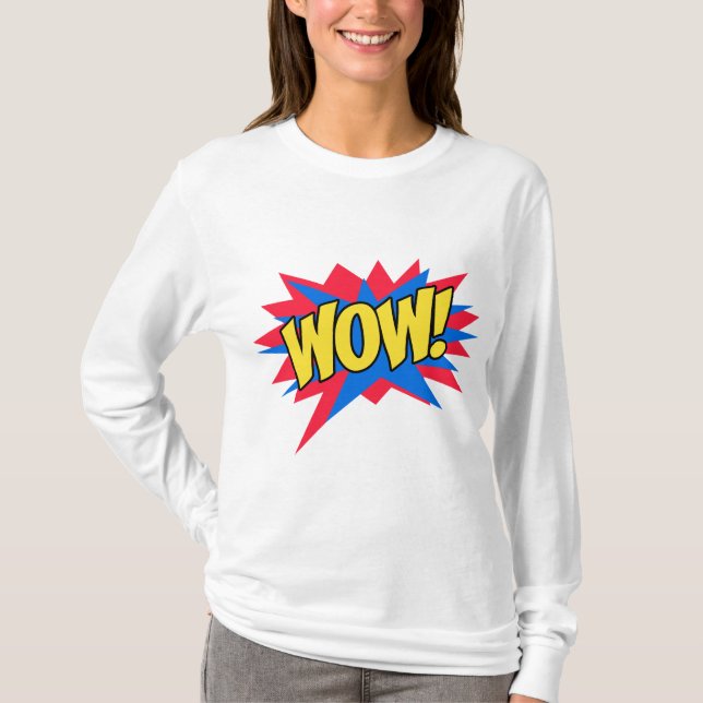 spännande wow tröja (Framsida)