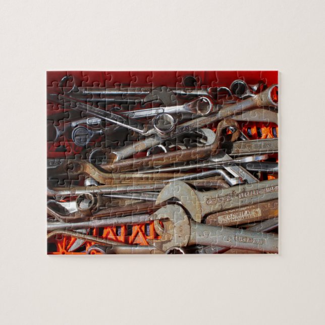 Spanner i verken pussel (Horisontell)