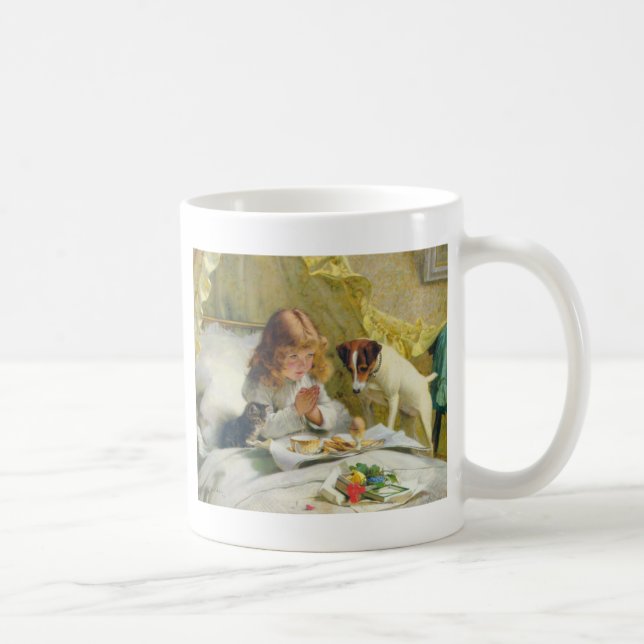 Spänning av den Charles Burton barberaren Kaffemugg (Höger)
