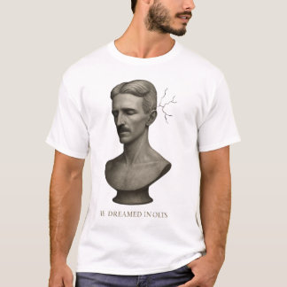 SPÄNNING AV TANKAR – Han drömde i volt T Shirt