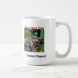 Spänning behar muggen kaffemugg
