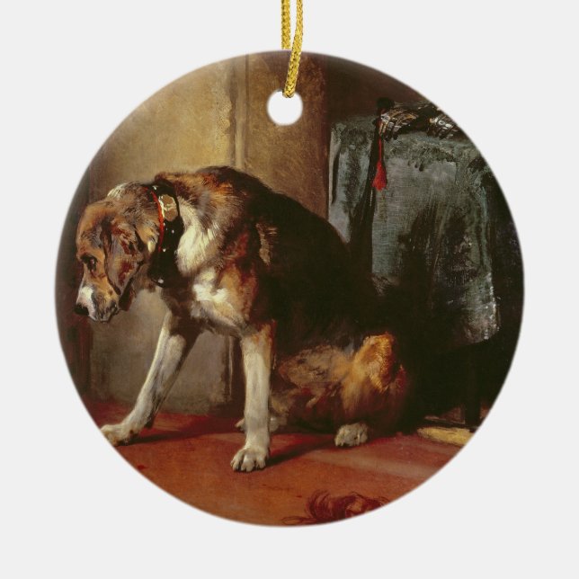 Spänning Julgransprydnad Keramik (Framsidan)