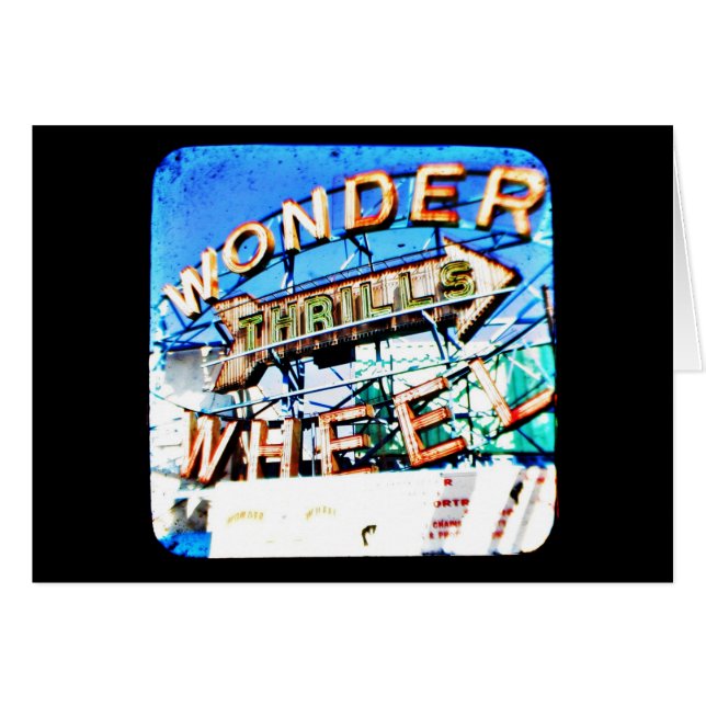 Spänningar hitåt hälsningskort (Framsidan Horizontal)