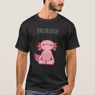 Spänningsavlastning Retro Cute YOGA Dragon-design  T Shirt