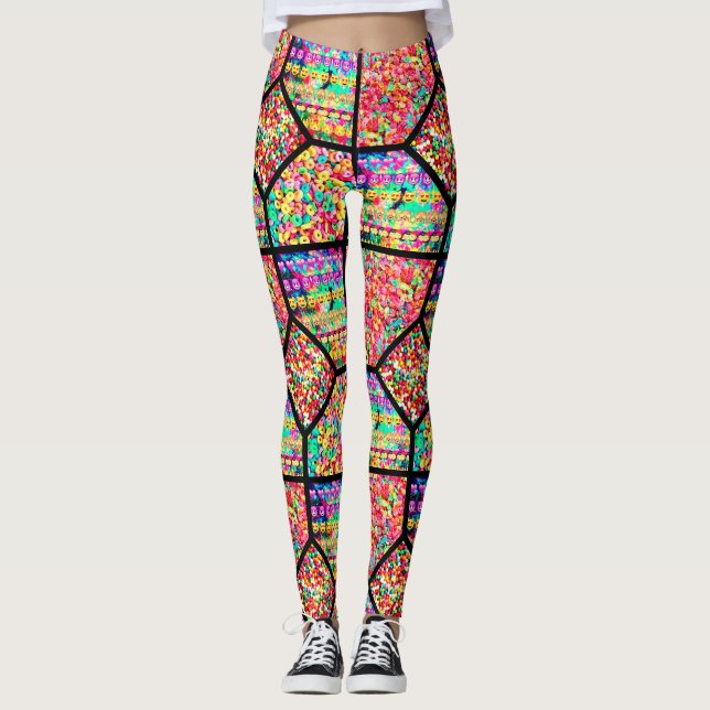 Spannmål&emojis FoodMood Leggings (Framsida)