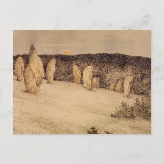 Spannmål i Moonlight Vykort (Framsida)