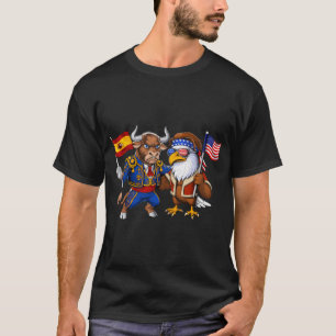 Spansk-amerikanskt kulturarv t shirt