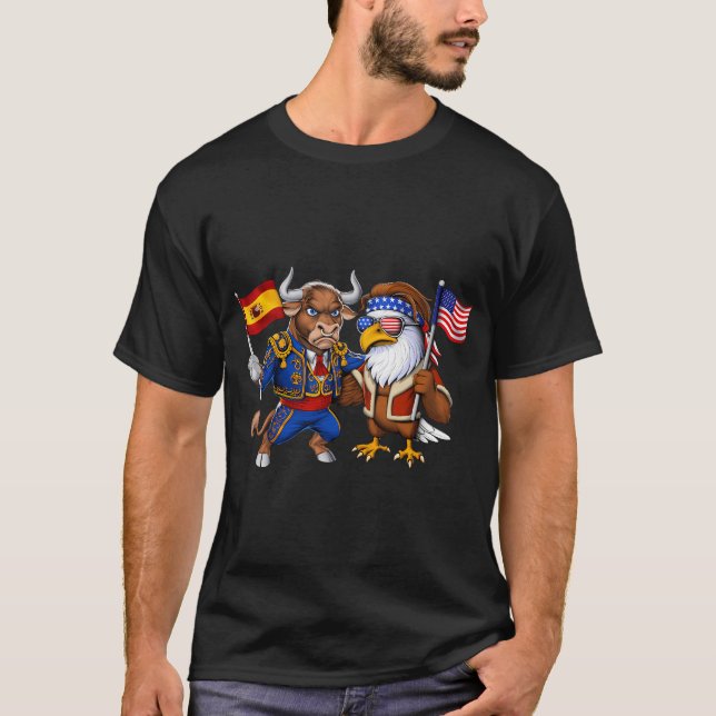 Spansk-amerikanskt kulturarv t shirt (Framsida)