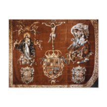 Spansk banderoll för Lepanto-vykort