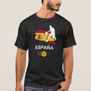 Spansk basketboll t shirt