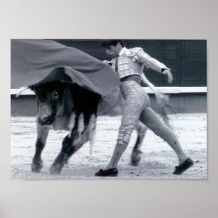 Spansk Bullfight Poster