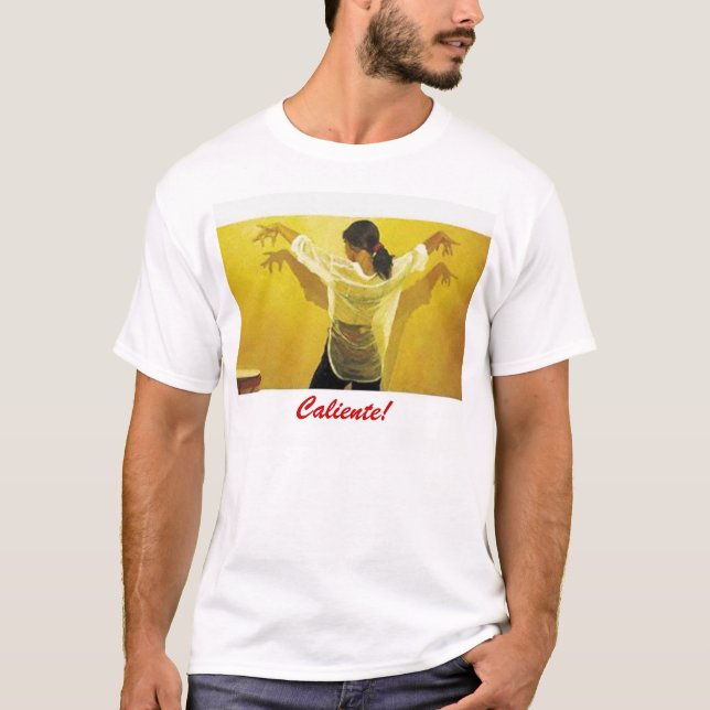 Spansk dansare tee shirt (Framsida)