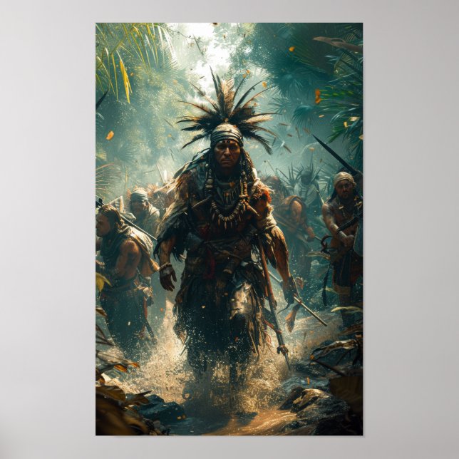 Spansk expedition 01370 - Stort för eldmotstånd Poster (Framsidan)