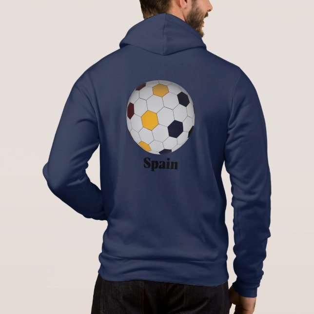 Spansk fotboll t shirt (Baksida)