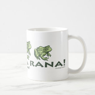 Spansk groda - jag älskar grodamuggen kaffemugg