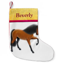 Spansk hästjulstrumpa för fjärd