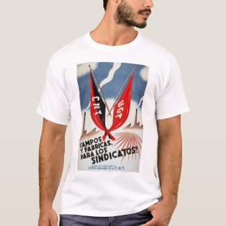 Spansk inbördeskrigskjorta t-shirt