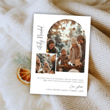 Spansk jul Feliz Navidad Arch Photo